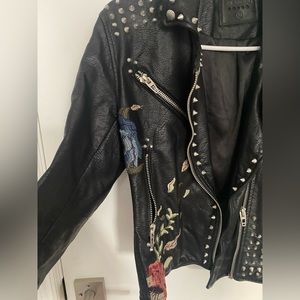 Blank NYC faux leather jacket